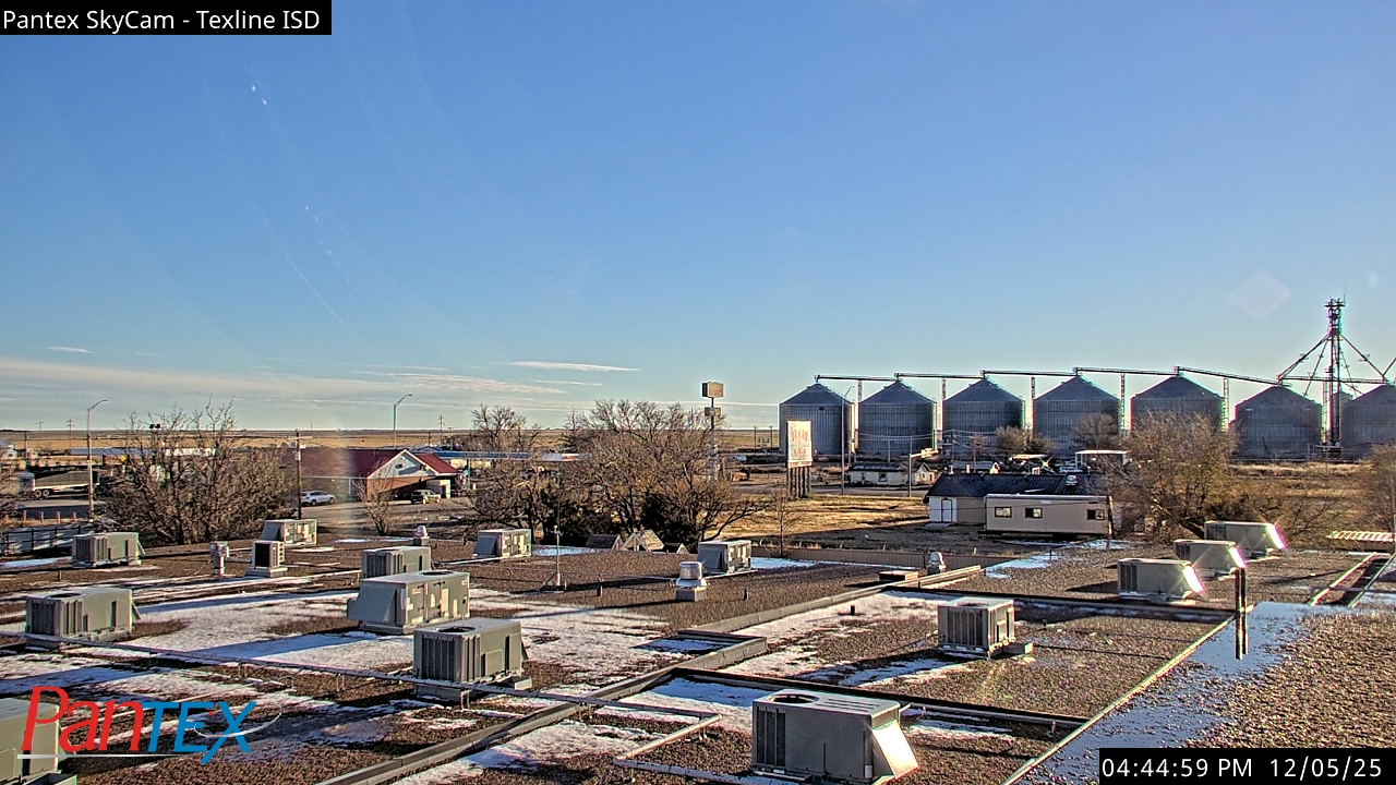 Thumbnail for current weather camera view from Texline ISD in Texline, Texas