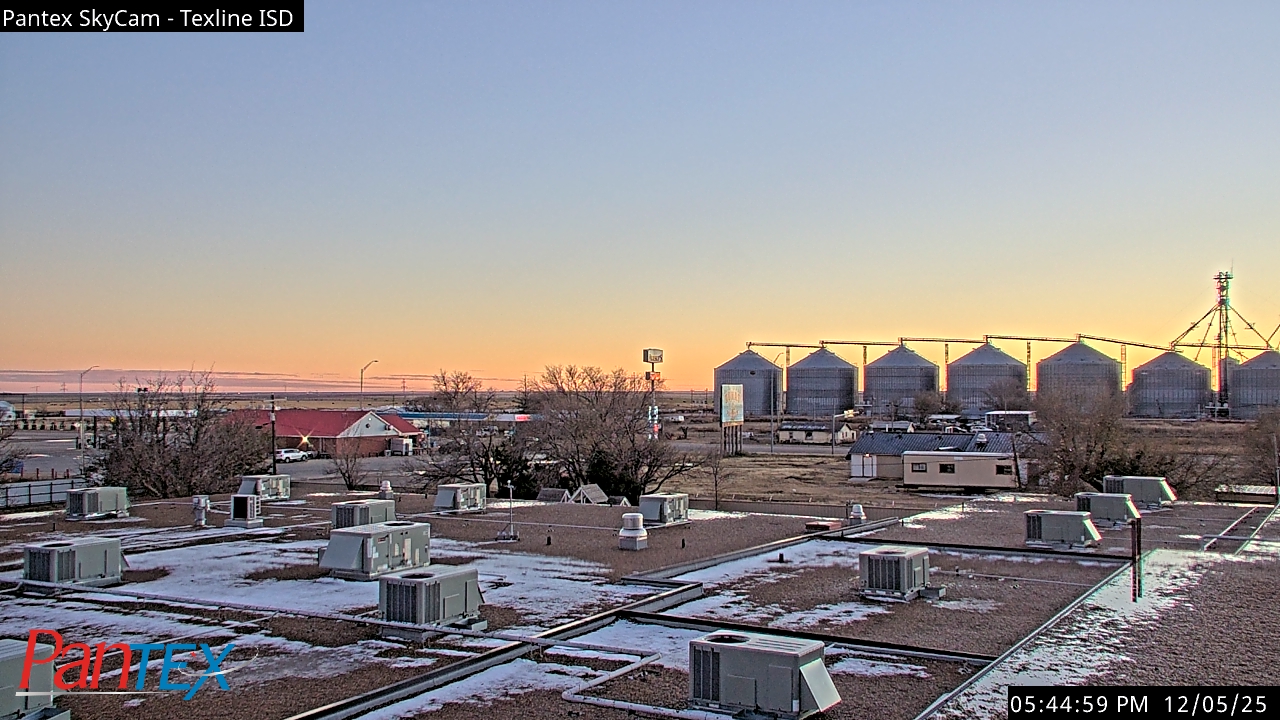 Thumbnail for current weather camera view from Texline ISD in Texline, Texas