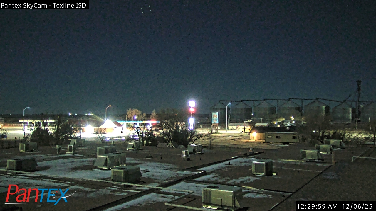 Thumbnail for current weather camera view from Texline ISD in Texline, Texas