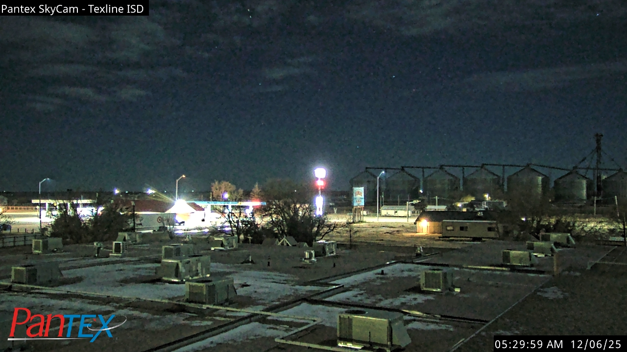 Thumbnail for current weather camera view from Texline ISD in Texline, Texas