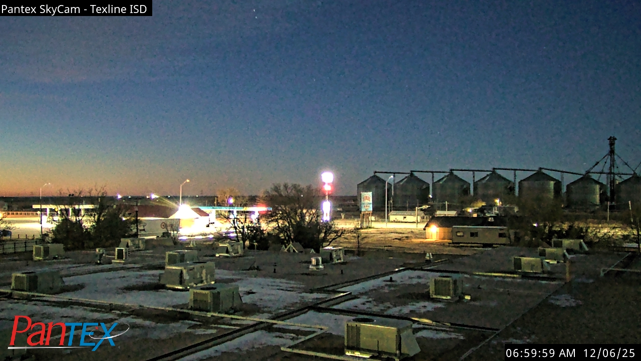 Thumbnail for current weather camera view from Texline ISD in Texline, Texas