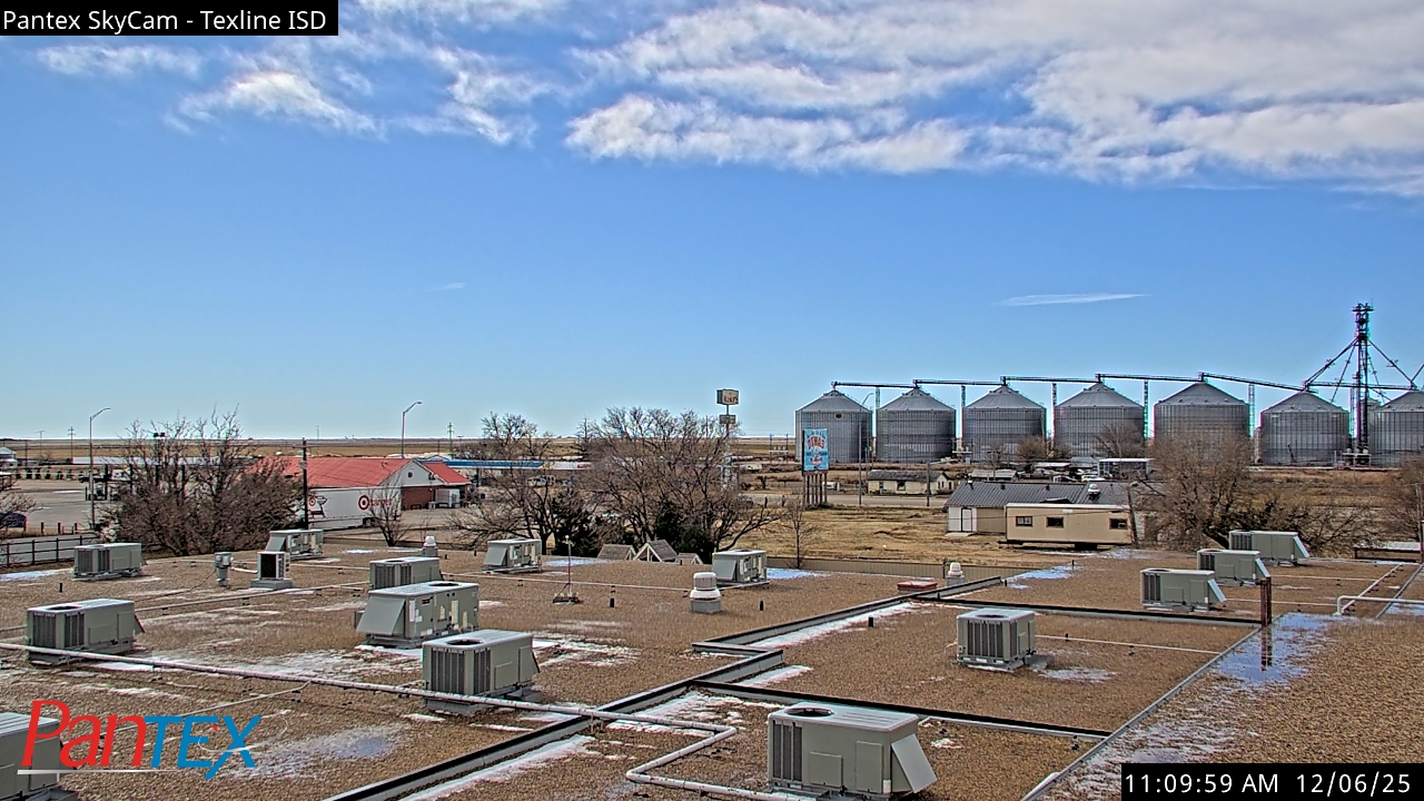 Thumbnail for current weather camera view from Texline ISD in Texline, Texas