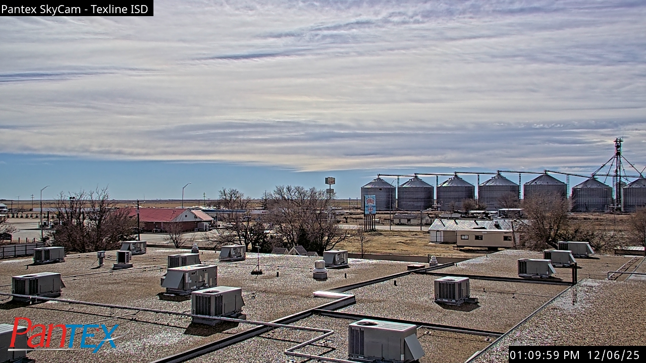 Thumbnail for current weather camera view from Texline ISD in Texline, Texas