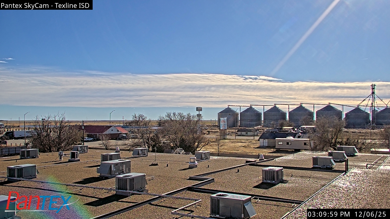 Thumbnail for current weather camera view from Texline ISD in Texline, Texas