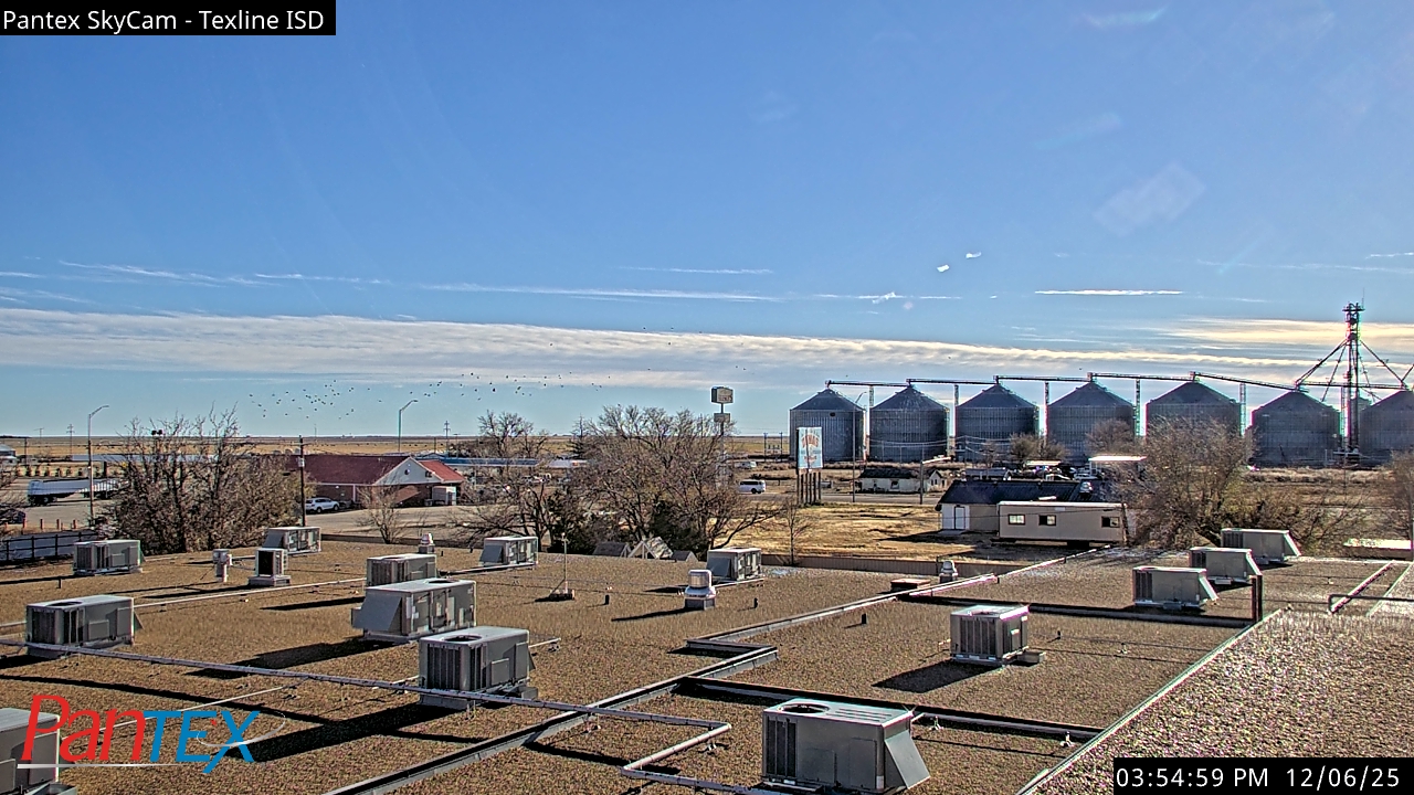 Thumbnail for current weather camera view from Texline ISD in Texline, Texas