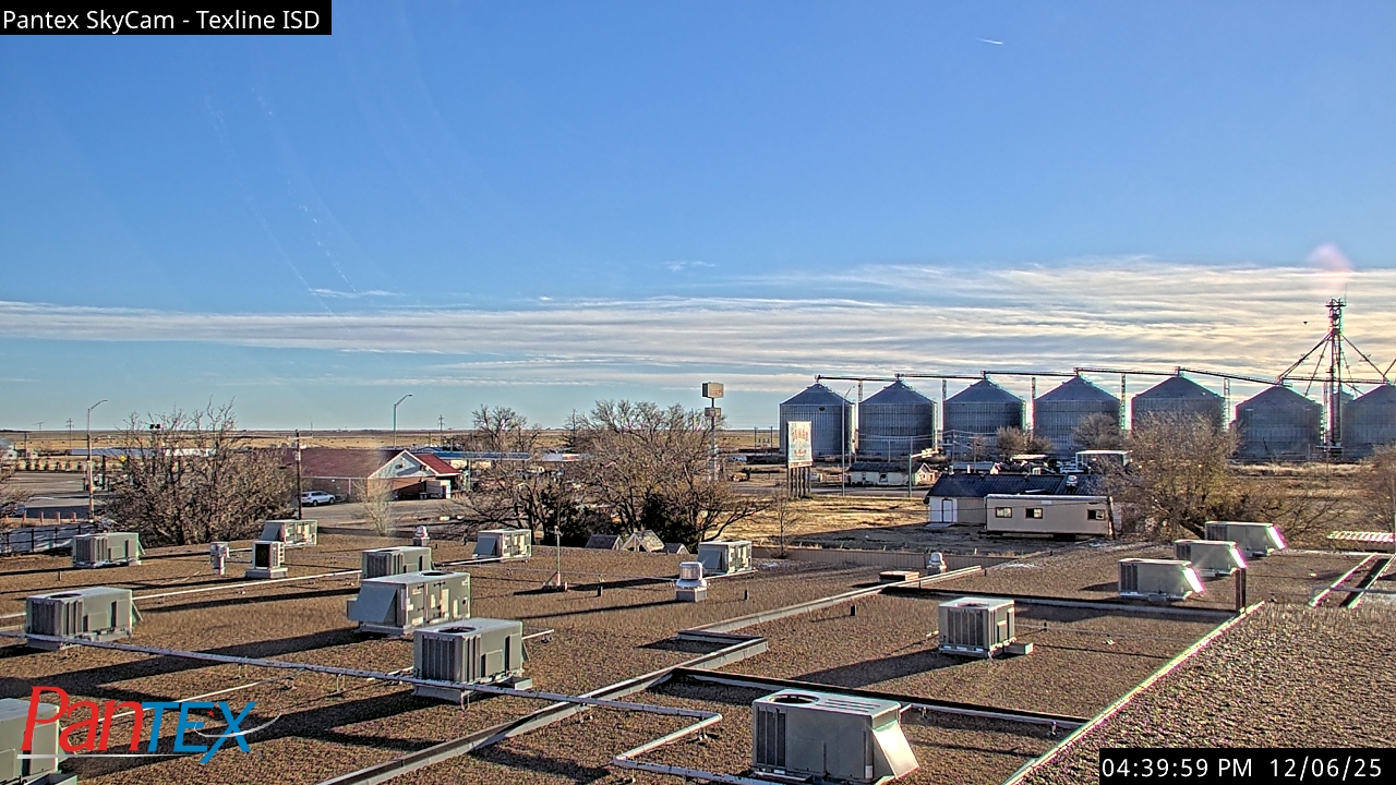 Thumbnail for current weather camera view from Texline ISD in Texline, Texas