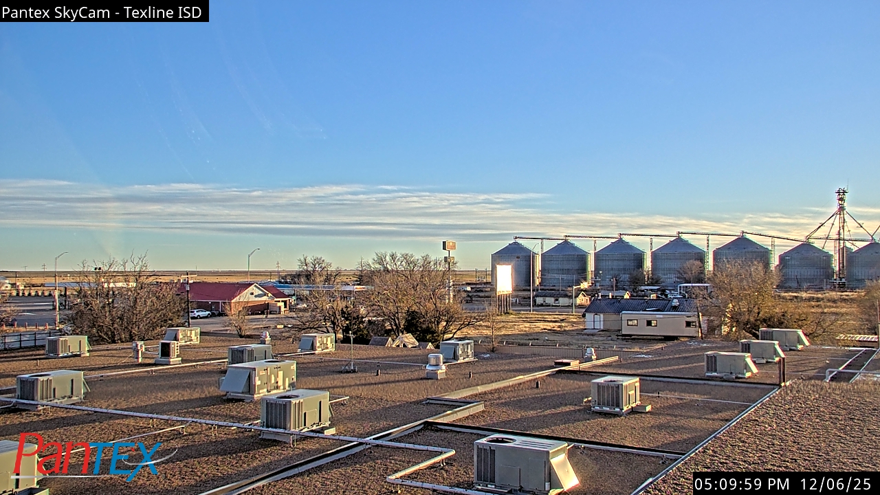 Thumbnail for current weather camera view from Texline ISD in Texline, Texas