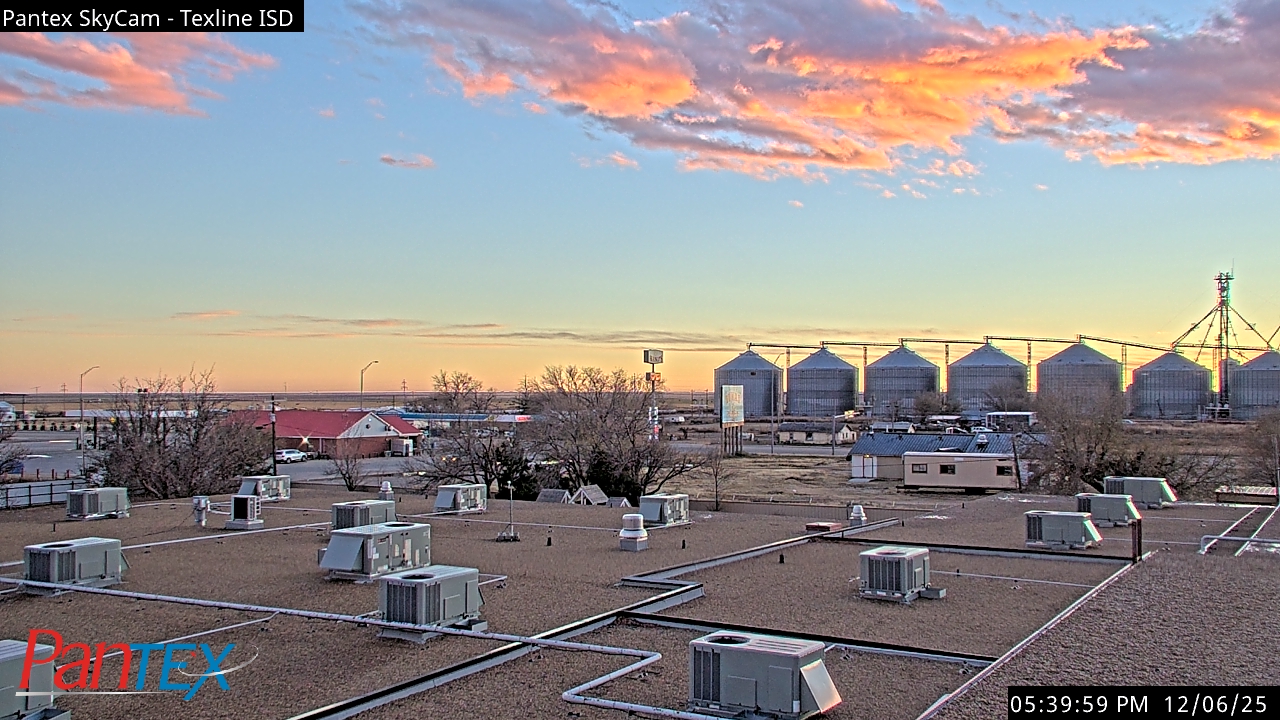Thumbnail for current weather camera view from Texline ISD in Texline, Texas