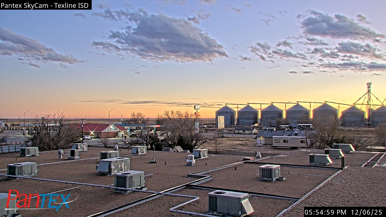 Thumbnail for current weather camera view from Texline ISD in Texline, Texas