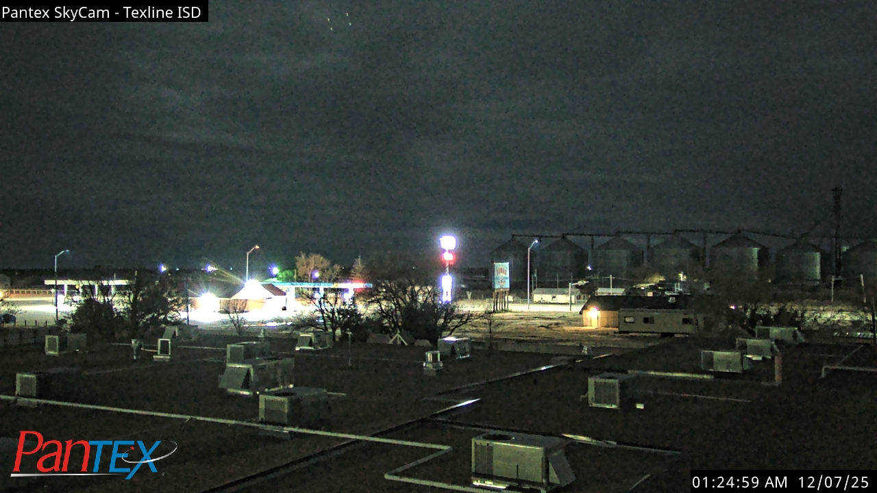 Thumbnail for current weather camera view from Texline ISD in Texline, Texas