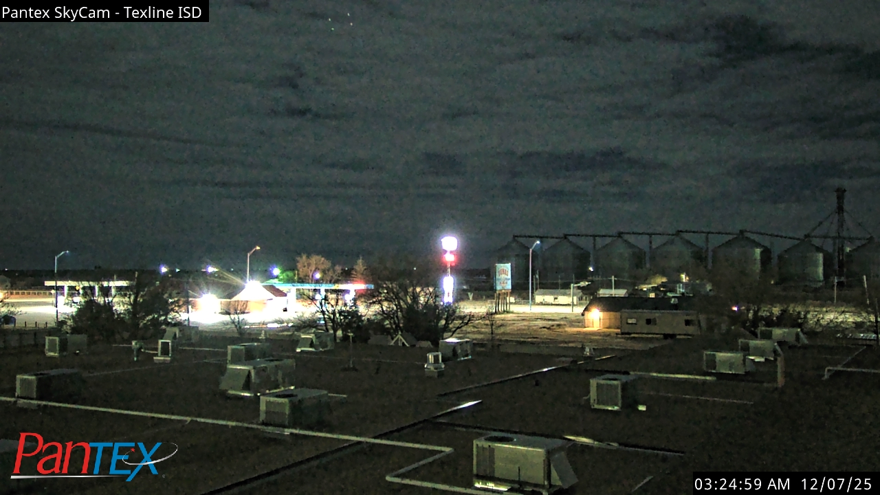 Thumbnail for current weather camera view from Texline ISD in Texline, Texas