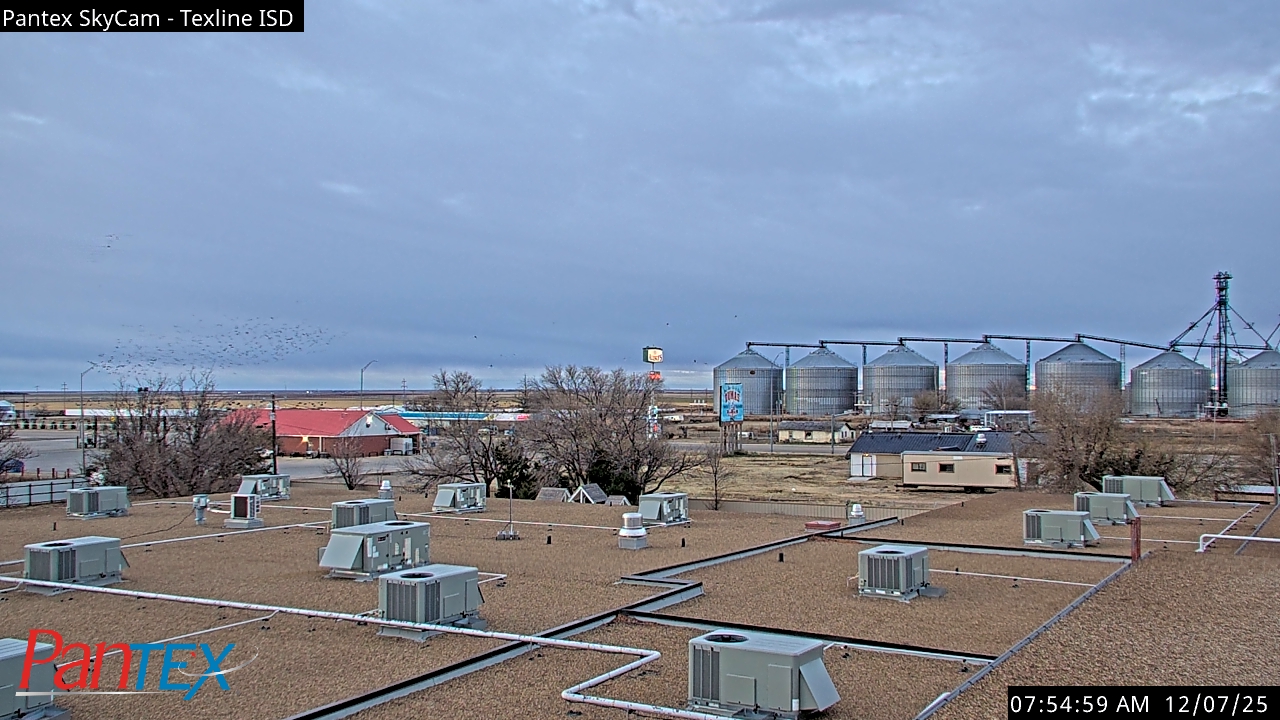Thumbnail for current weather camera view from Texline ISD in Texline, Texas