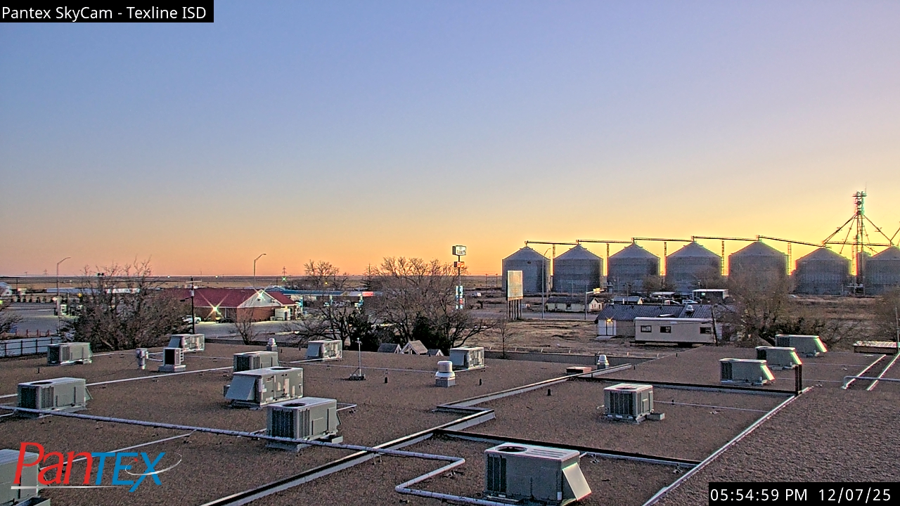 Thumbnail for current weather camera view from Texline ISD in Texline, Texas