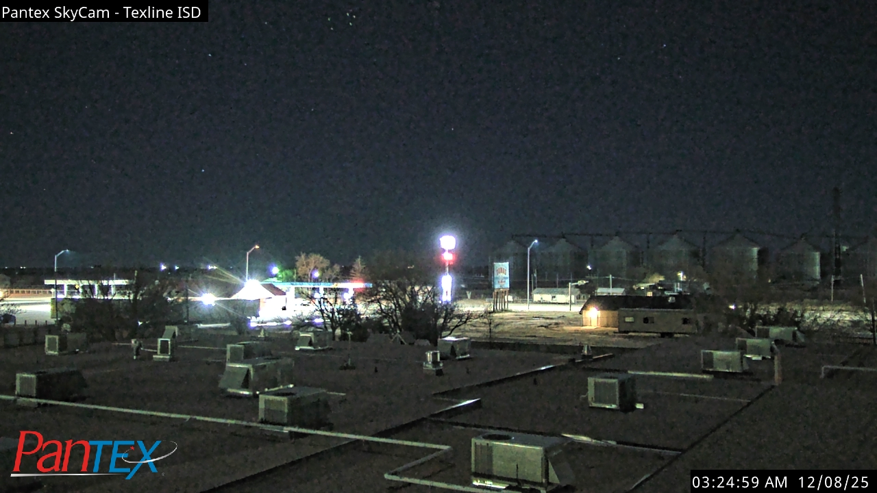Thumbnail for current weather camera view from Texline ISD in Texline, Texas