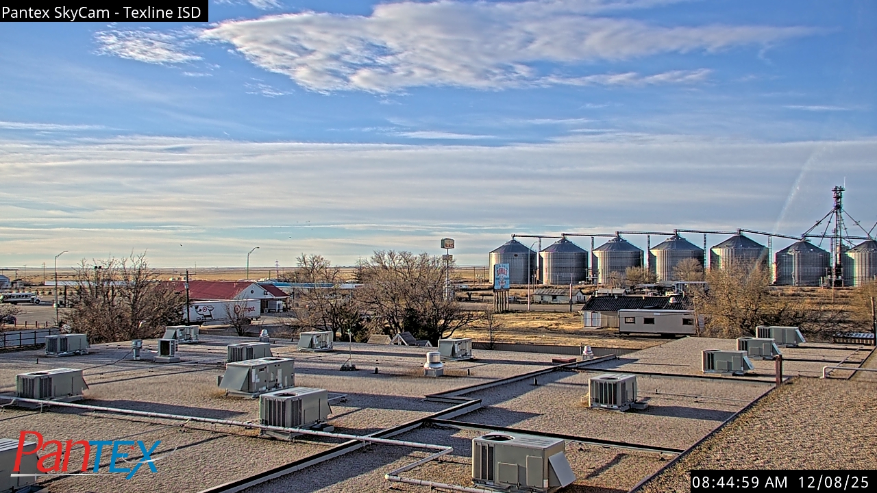 Thumbnail for current weather camera view from Texline ISD in Texline, Texas