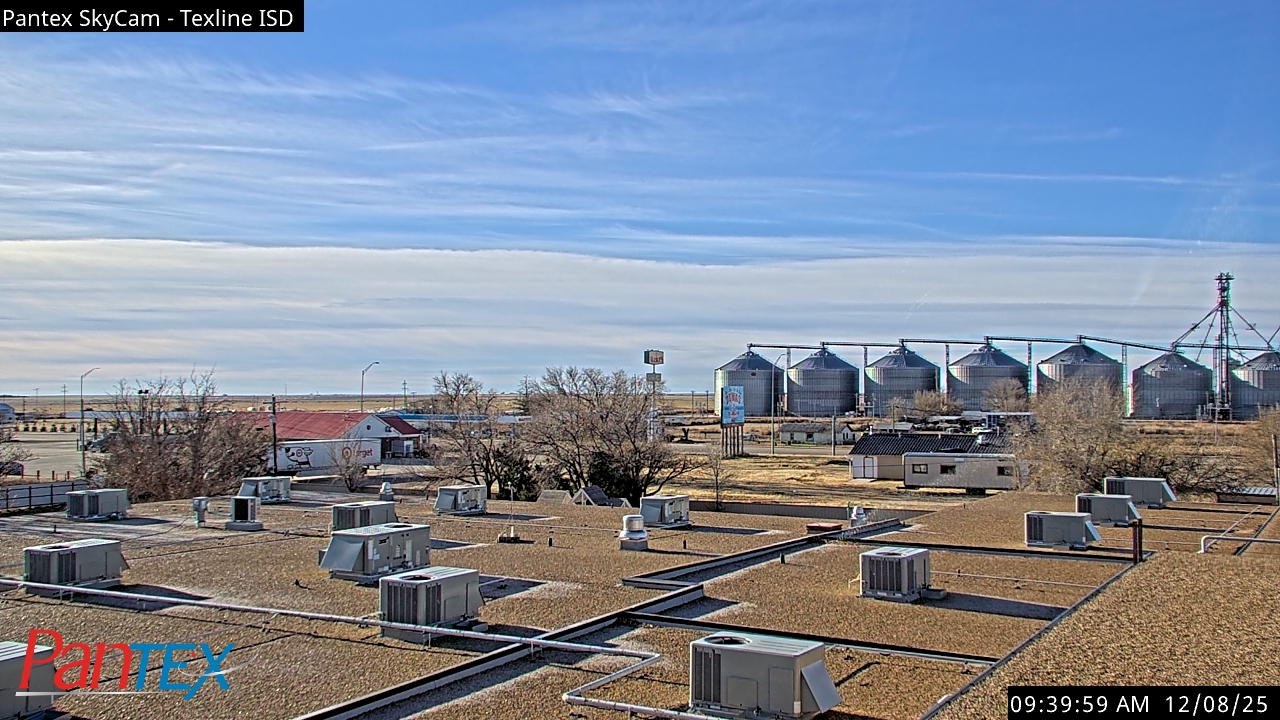 Thumbnail for current weather camera view from Texline ISD in Texline, Texas