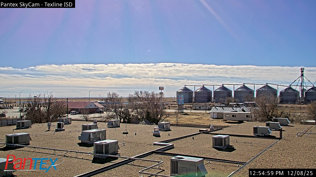 Thumbnail for current weather camera view from Texline ISD in Texline, Texas
