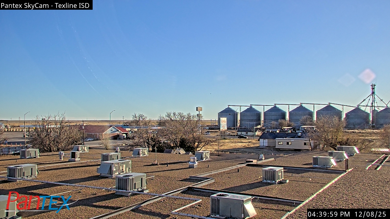 Thumbnail for current weather camera view from Texline ISD in Texline, Texas