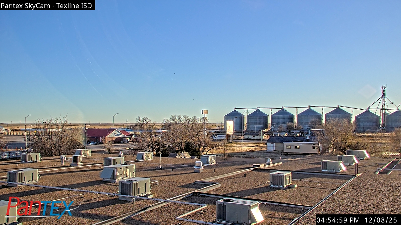 Thumbnail for current weather camera view from Texline ISD in Texline, Texas