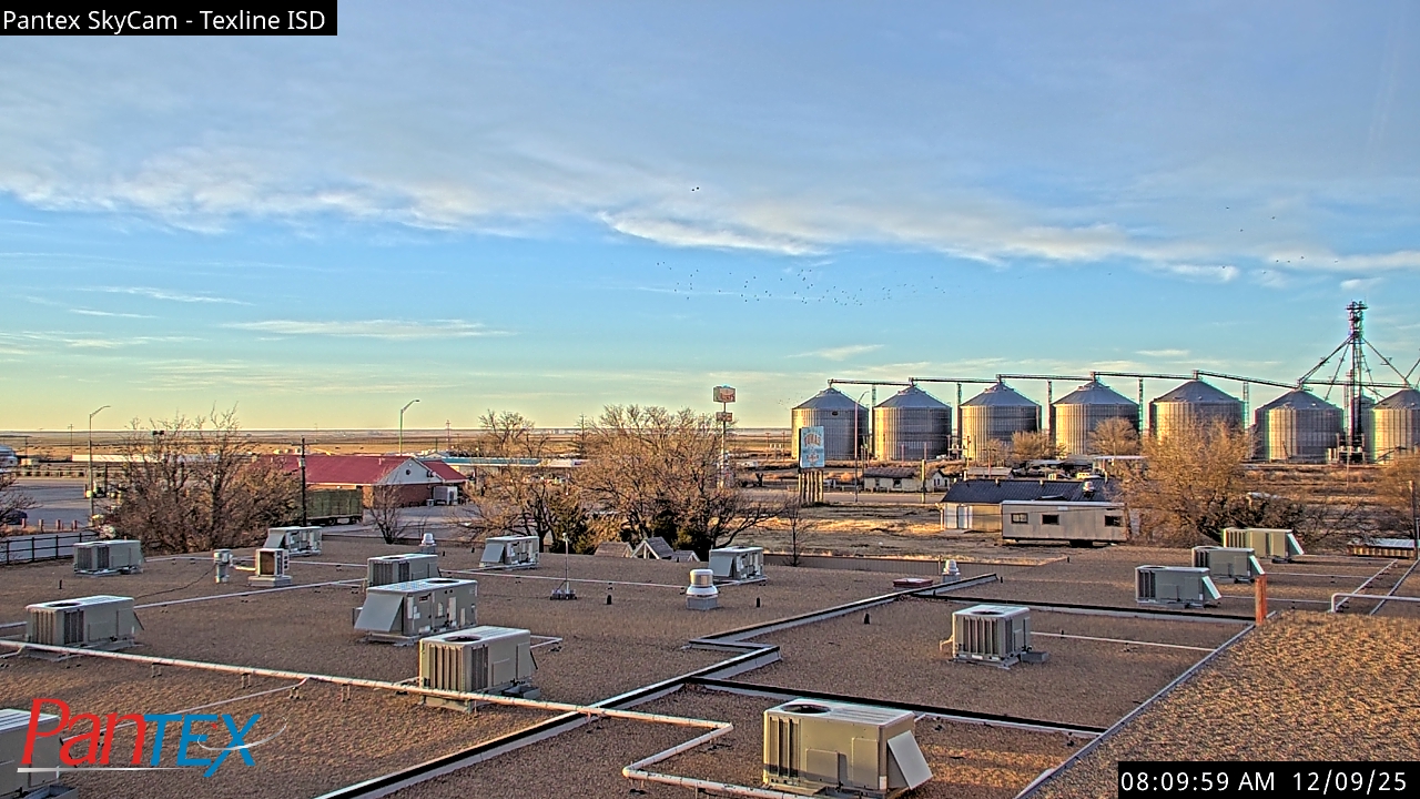 Thumbnail for current weather camera view from Texline ISD in Texline, Texas