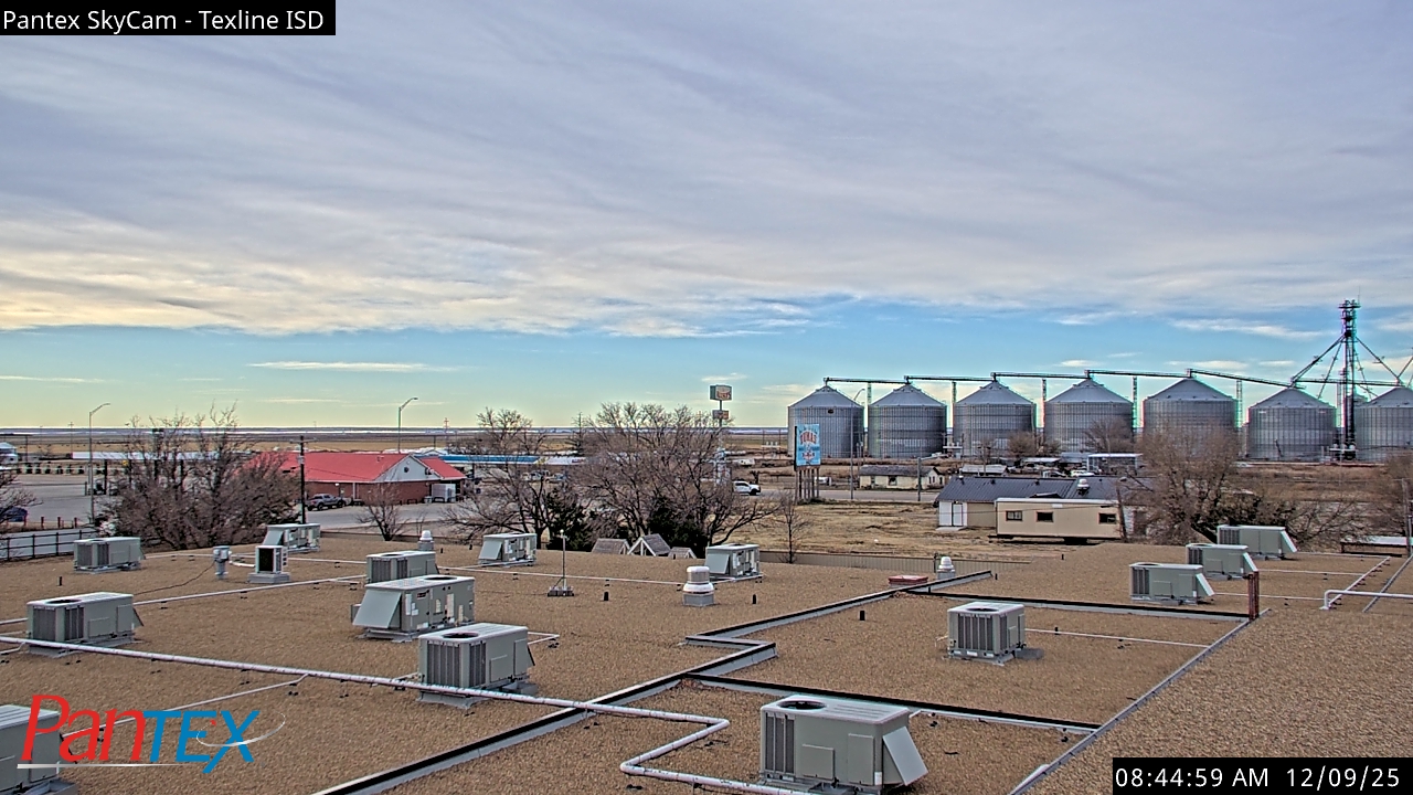Thumbnail for current weather camera view from Texline ISD in Texline, Texas