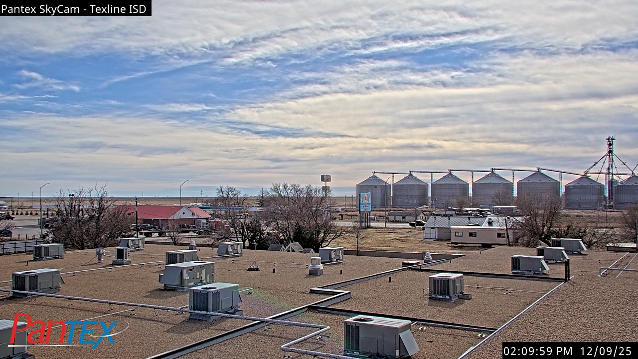 Thumbnail for current weather camera view from Texline ISD in Texline, Texas