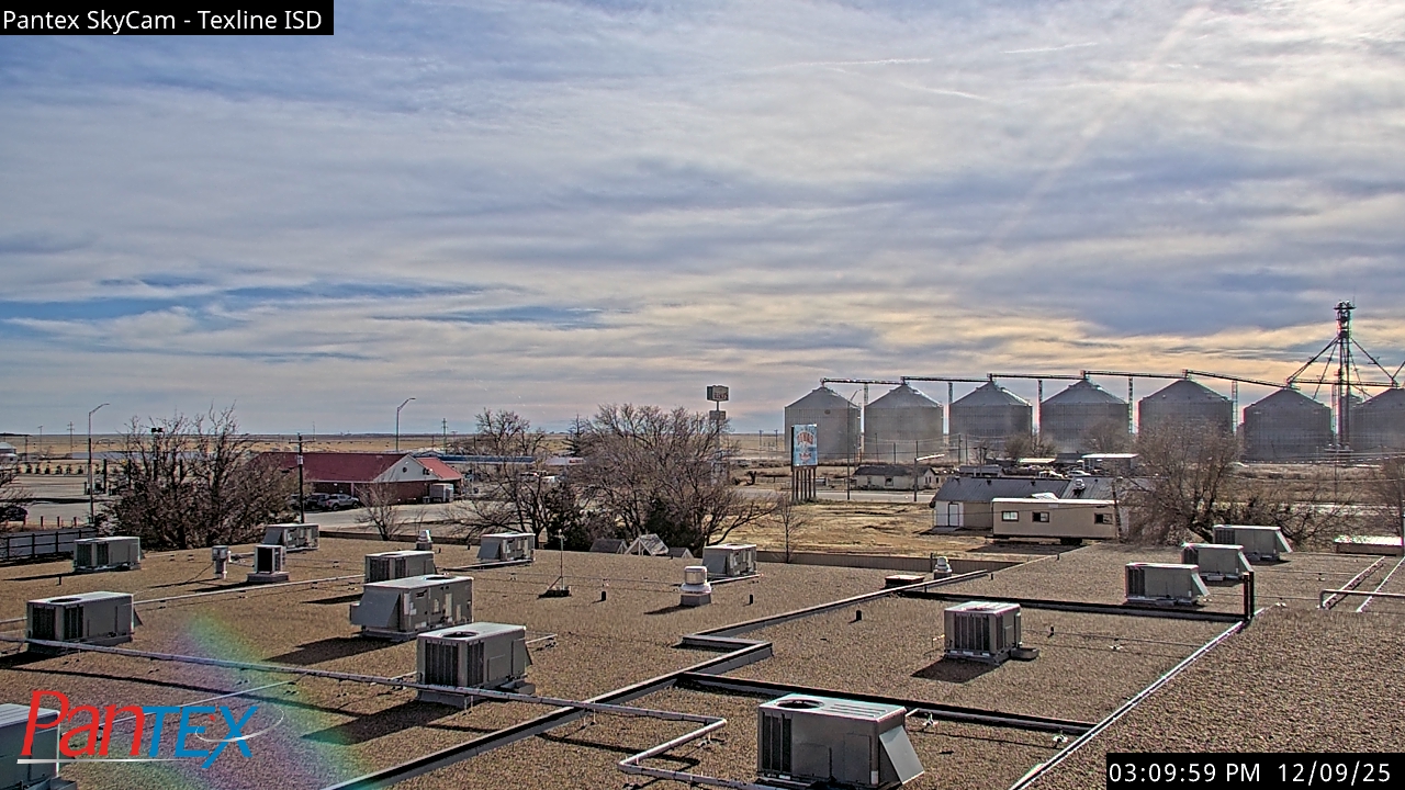 Thumbnail for current weather camera view from Texline ISD in Texline, Texas