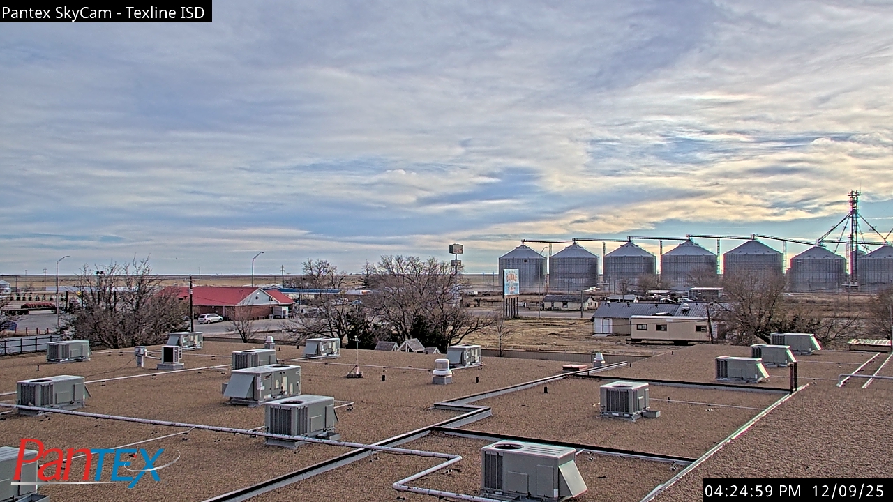Thumbnail for current weather camera view from Texline ISD in Texline, Texas