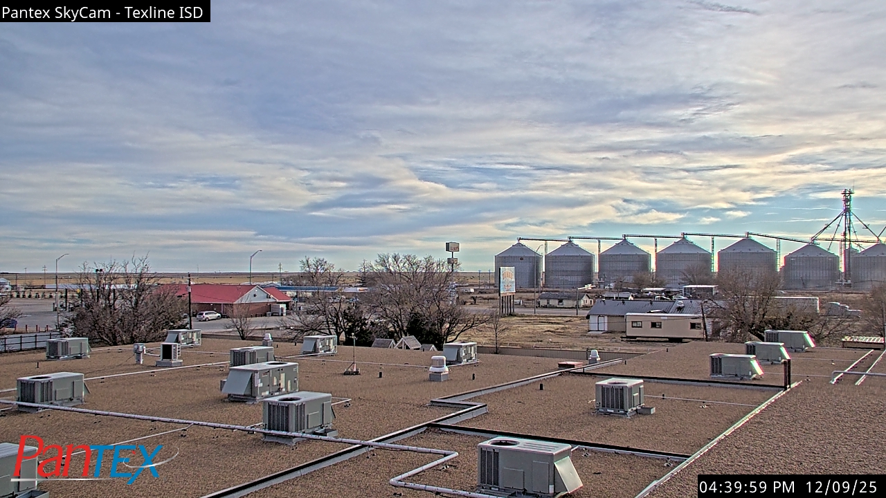 Thumbnail for current weather camera view from Texline ISD in Texline, Texas