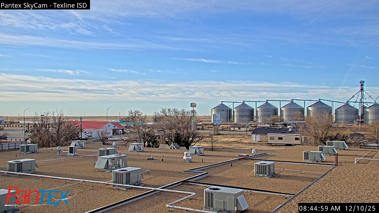 Thumbnail for current weather camera view from Texline ISD in Texline, Texas