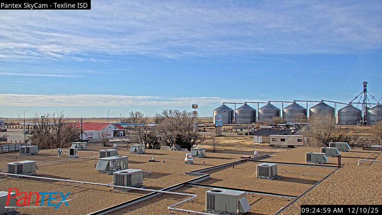 Thumbnail for current weather camera view from Texline ISD in Texline, Texas