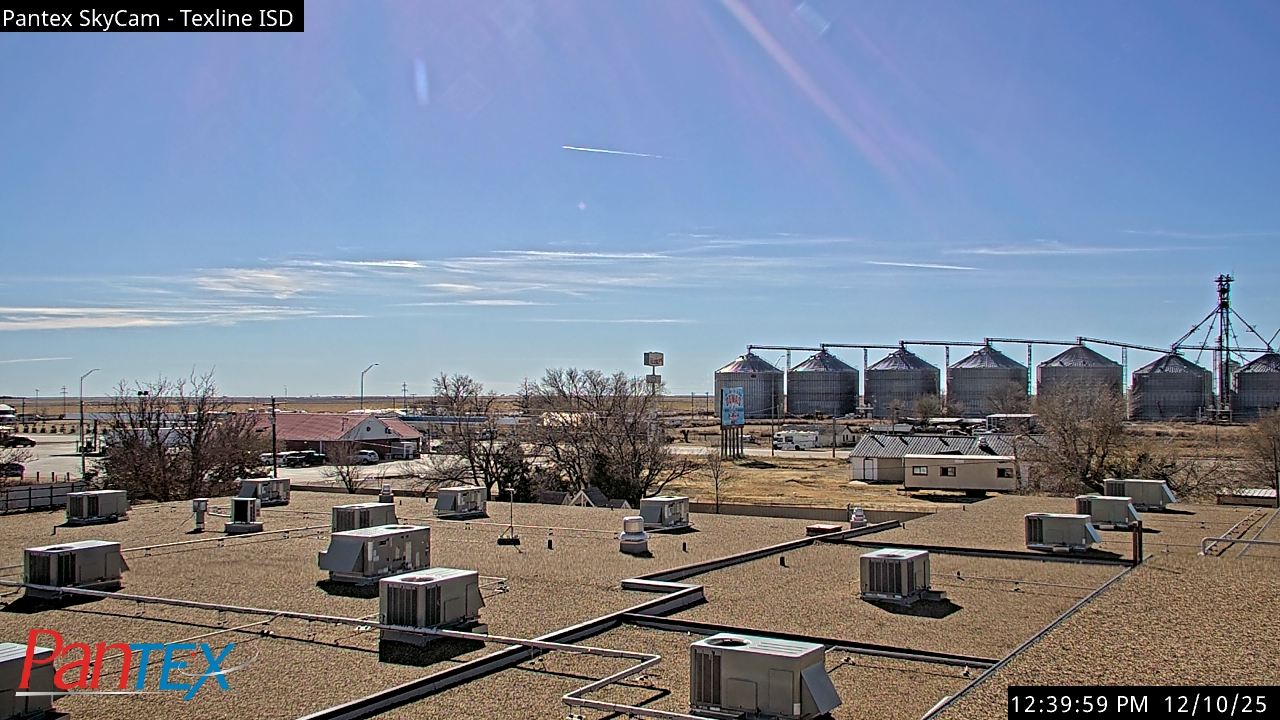Thumbnail for current weather camera view from Texline ISD in Texline, Texas