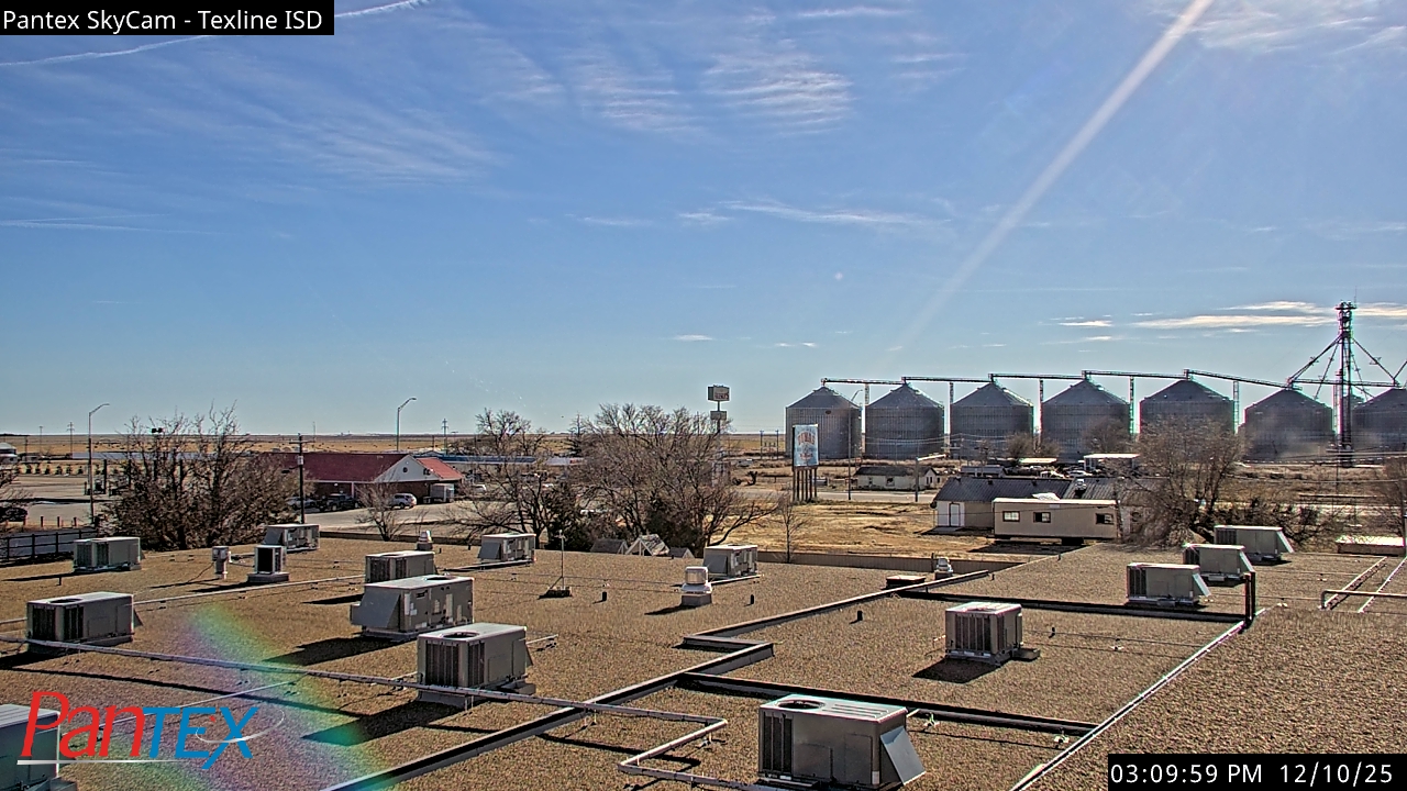 Thumbnail for current weather camera view from Texline ISD in Texline, Texas