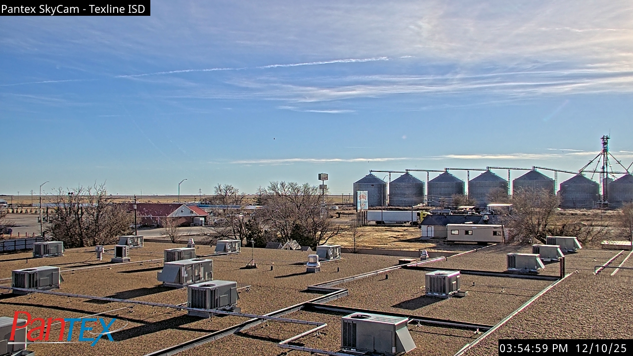 Thumbnail for current weather camera view from Texline ISD in Texline, Texas