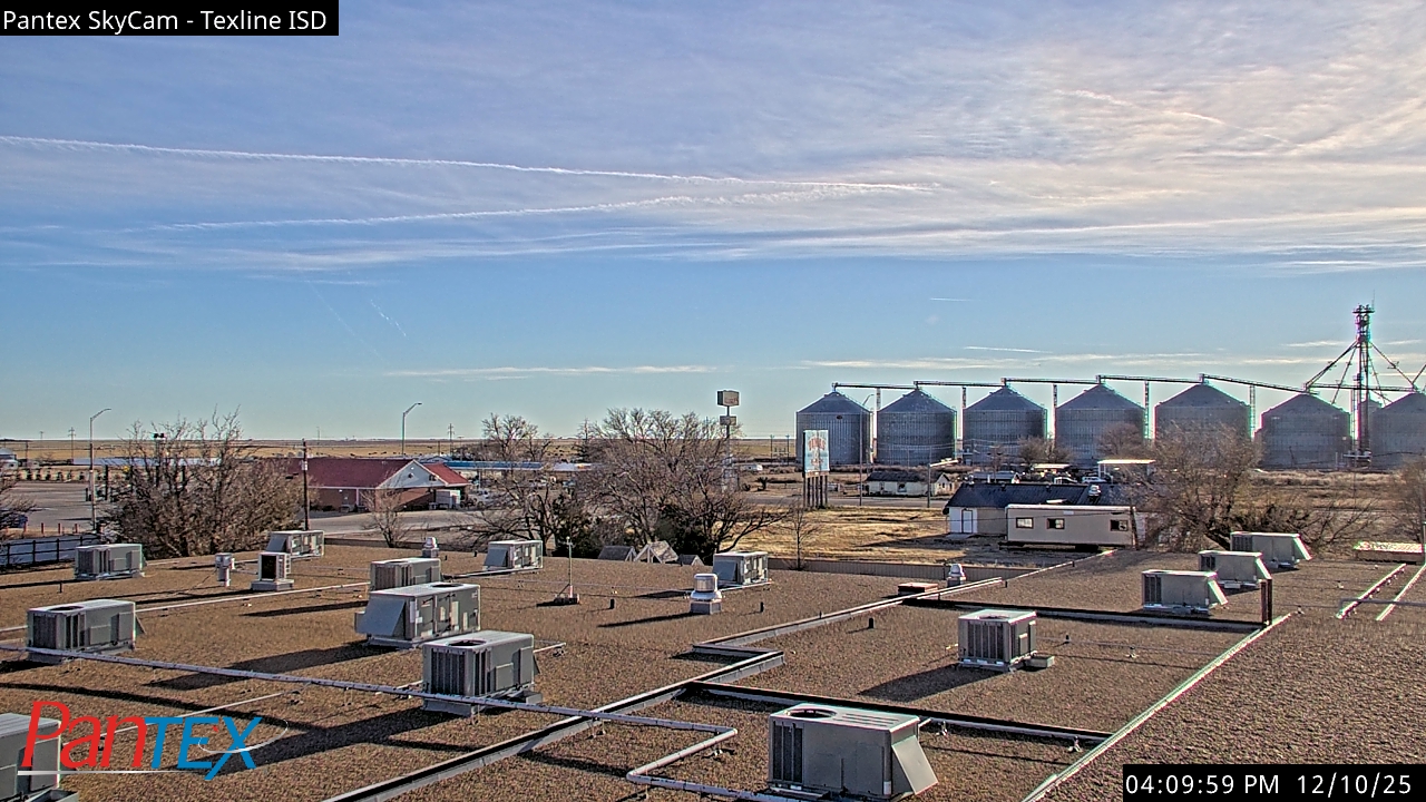 Thumbnail for current weather camera view from Texline ISD in Texline, Texas