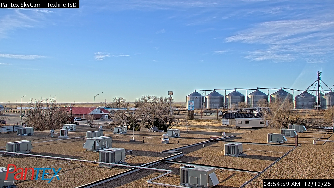 Thumbnail for current weather camera view from Texline ISD in Texline, Texas