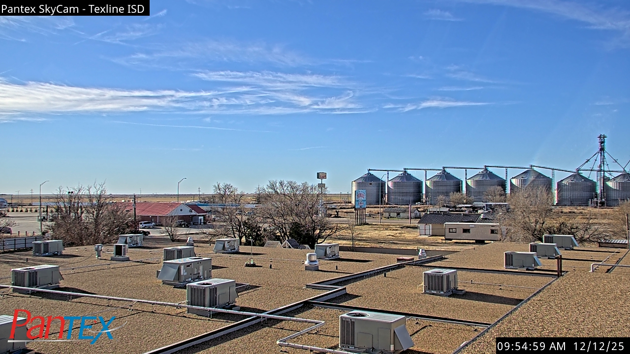 Thumbnail for current weather camera view from Texline ISD in Texline, Texas