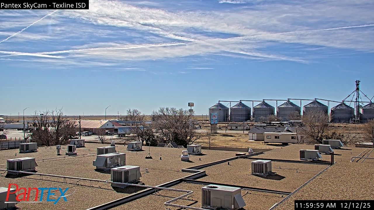 Thumbnail for current weather camera view from Texline ISD in Texline, Texas
