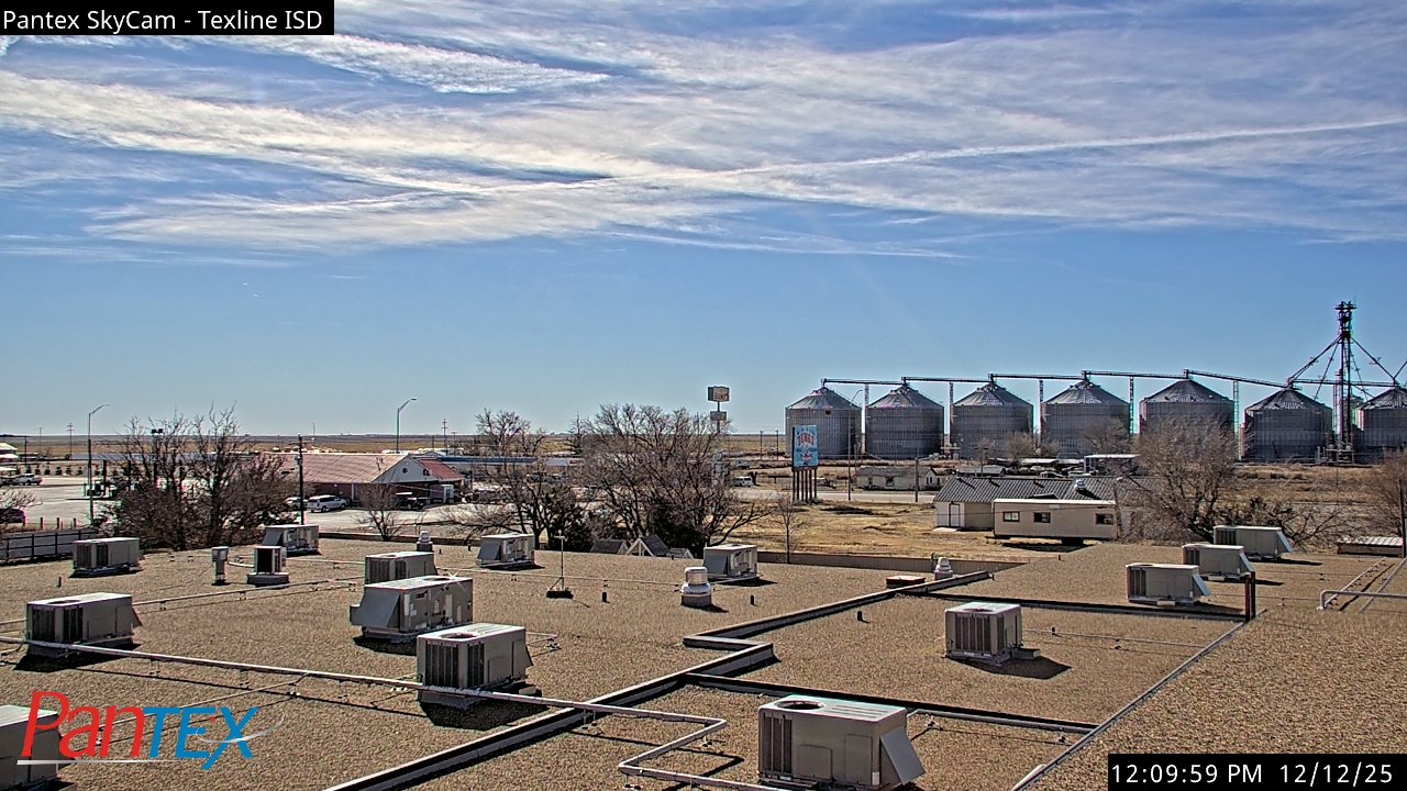 Thumbnail for current weather camera view from Texline ISD in Texline, Texas