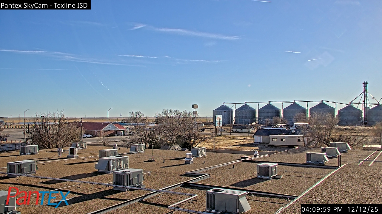 Thumbnail for current weather camera view from Texline ISD in Texline, Texas