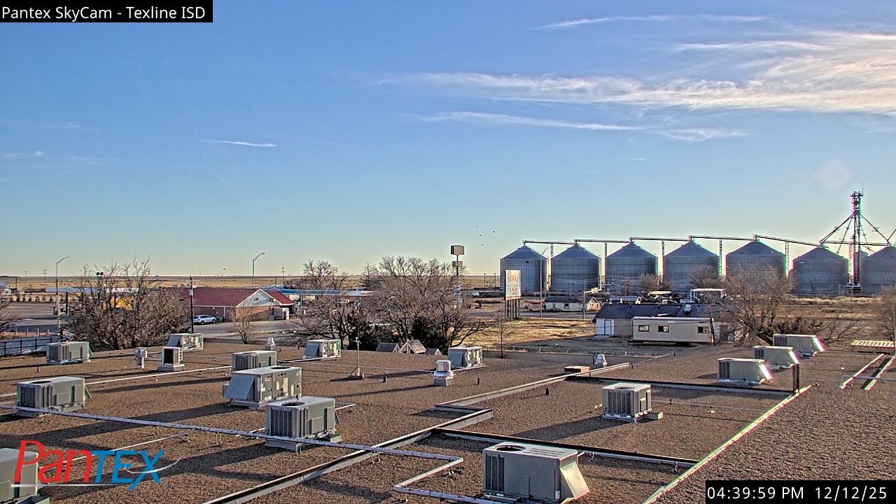 Thumbnail for current weather camera view from Texline ISD in Texline, Texas