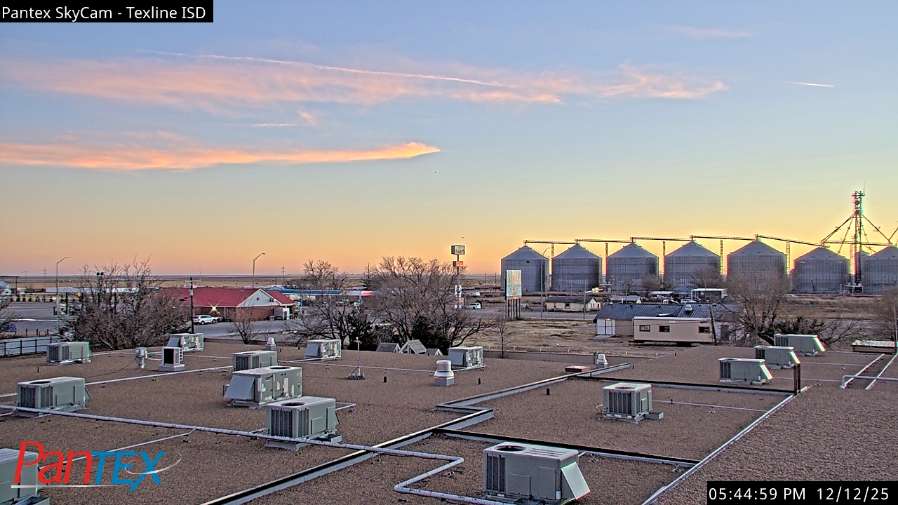 Thumbnail for current weather camera view from Texline ISD in Texline, Texas