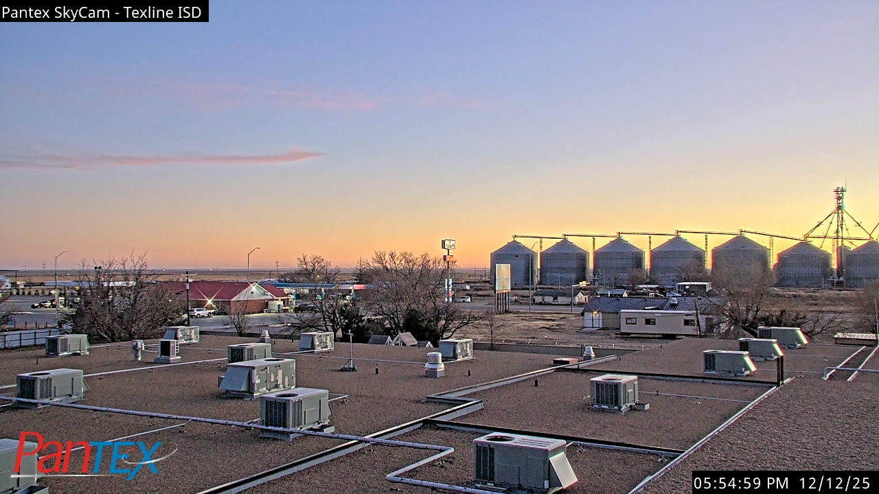 Thumbnail for current weather camera view from Texline ISD in Texline, Texas