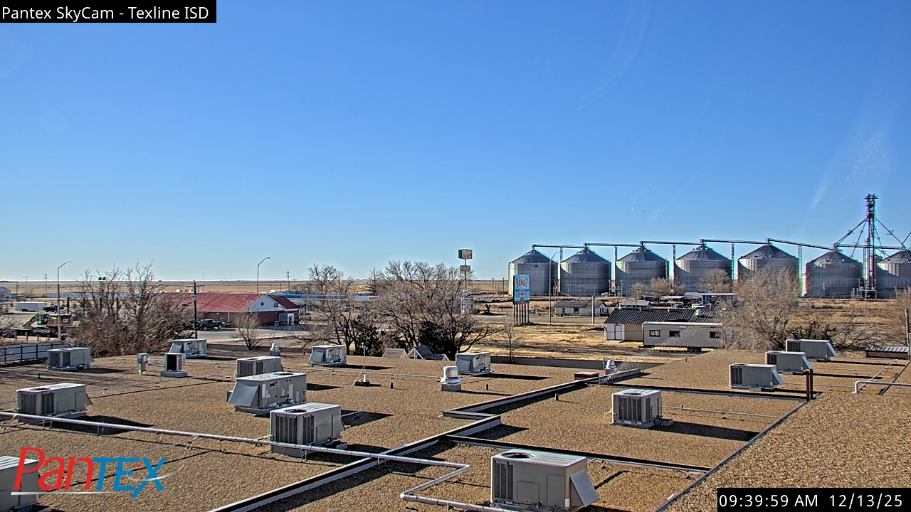 Thumbnail for current weather camera view from Texline ISD in Texline, Texas