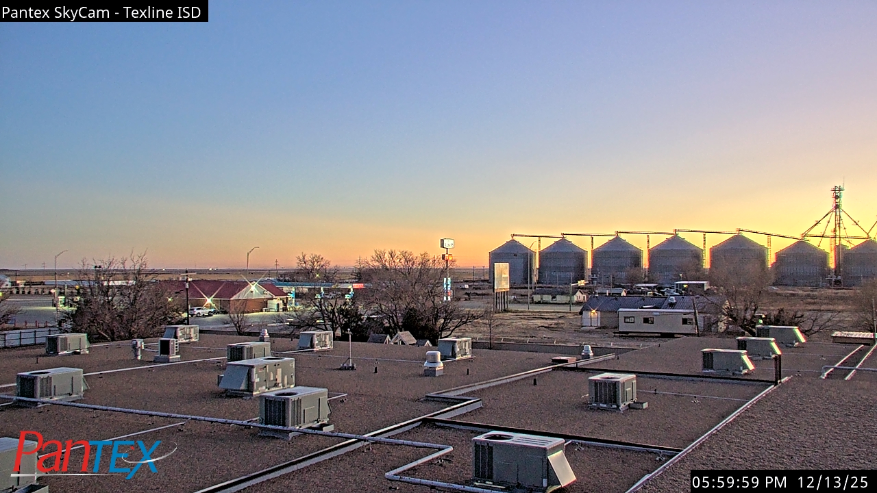 Thumbnail for current weather camera view from Texline ISD in Texline, Texas