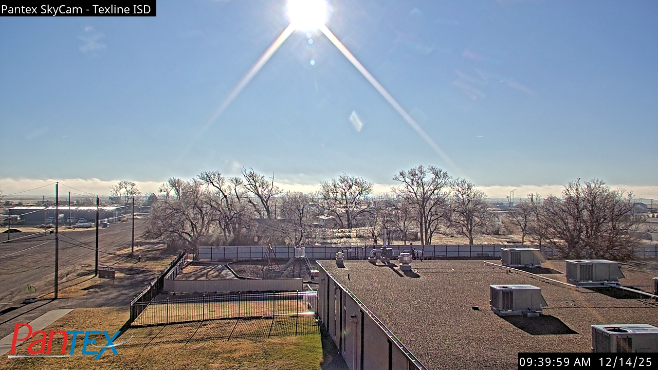 Thumbnail for current weather camera view from Texline ISD in Texline, Texas