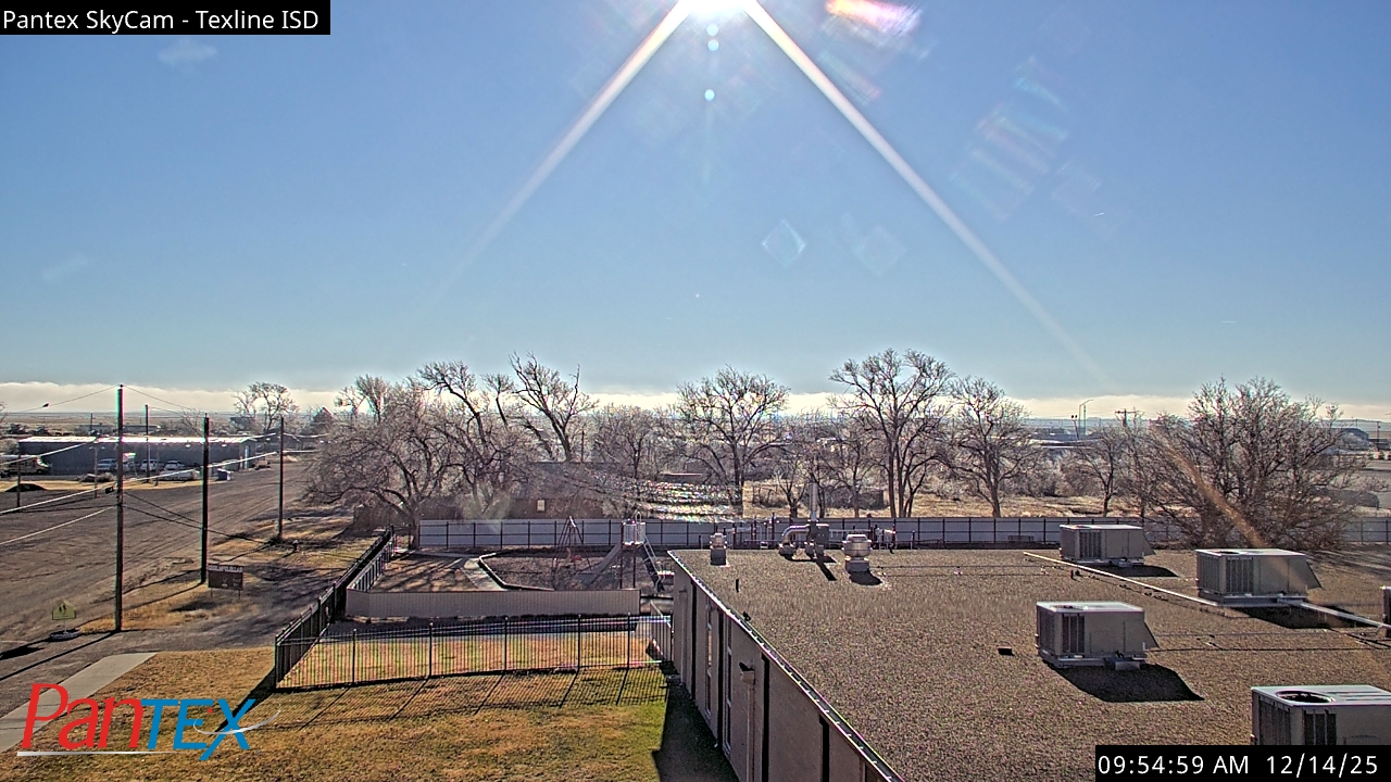 Thumbnail for current weather camera view from Texline ISD in Texline, Texas