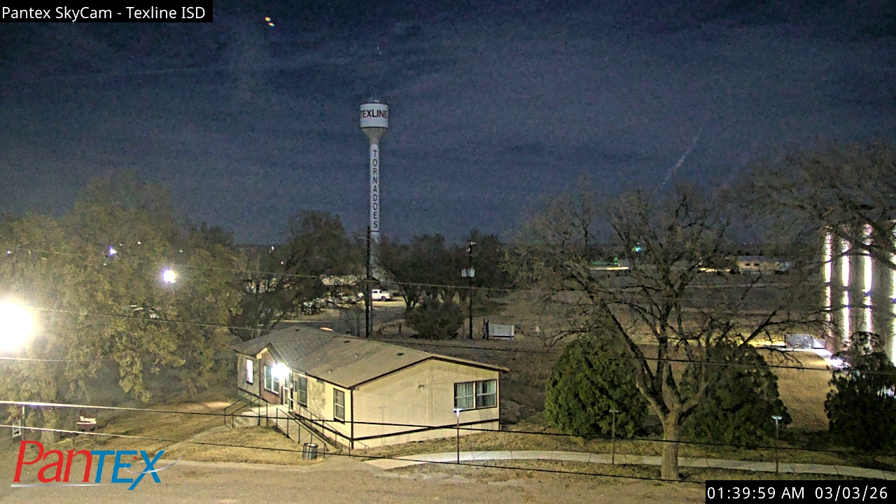 Thumbnail for current weather camera view from Texline ISD in Texline, Texas