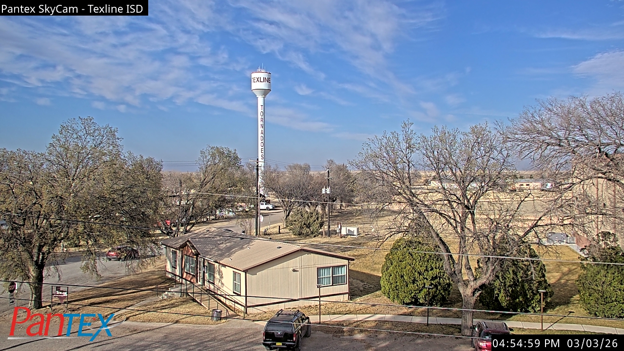 Thumbnail for current weather camera view from Texline ISD in Texline, Texas