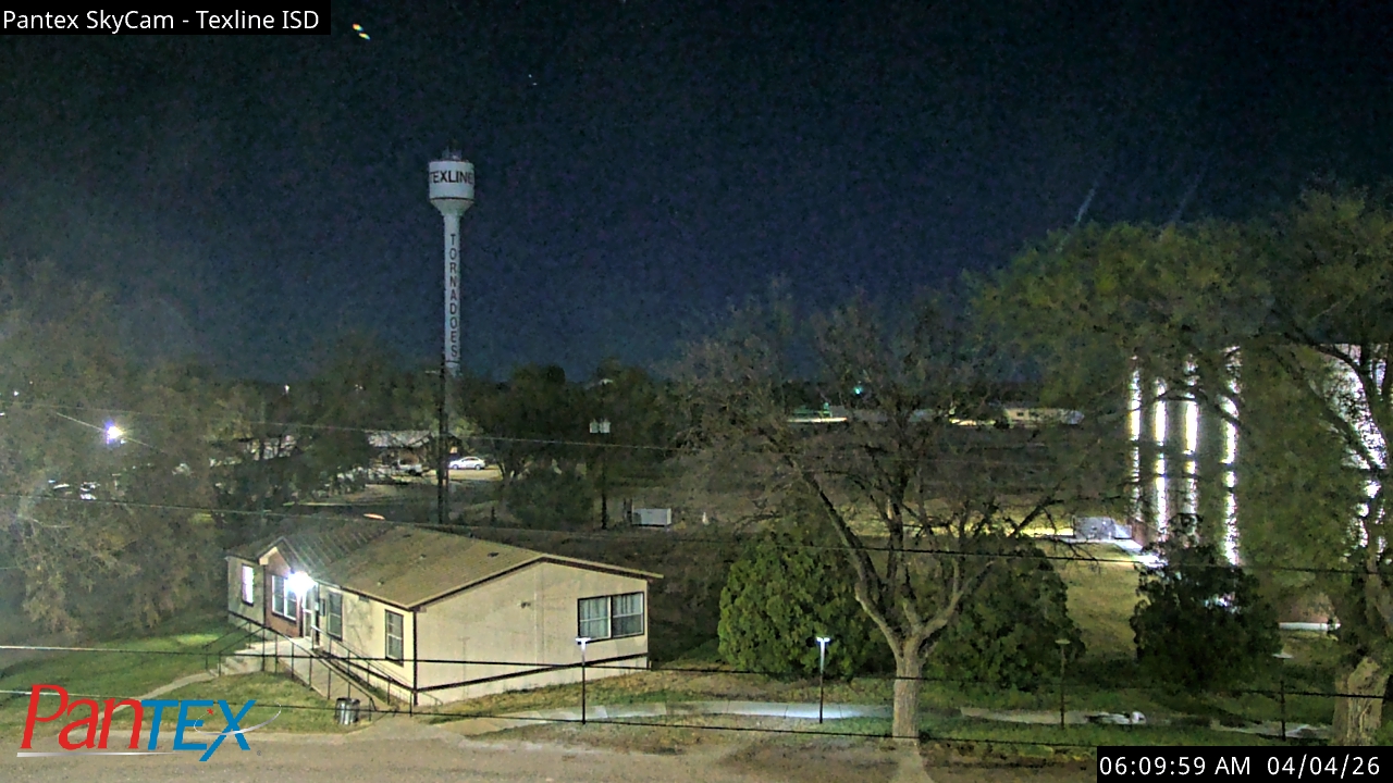 Thumbnail for current weather camera view from Texline ISD in Texline, Texas